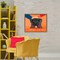 Stupell Industries 2's Company Dog Floating Frame, design by Stephen Huneck
